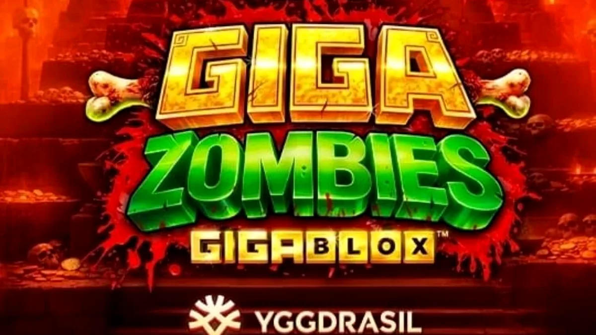 Cena de ação em Giga Zombies com zumbis e a heroína cowboy em um templo maia.